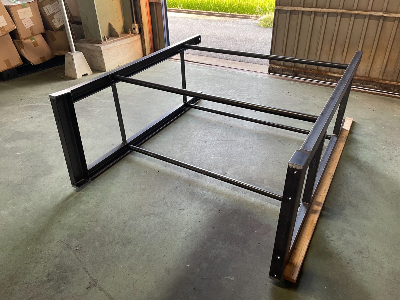 装置フレームの製作例